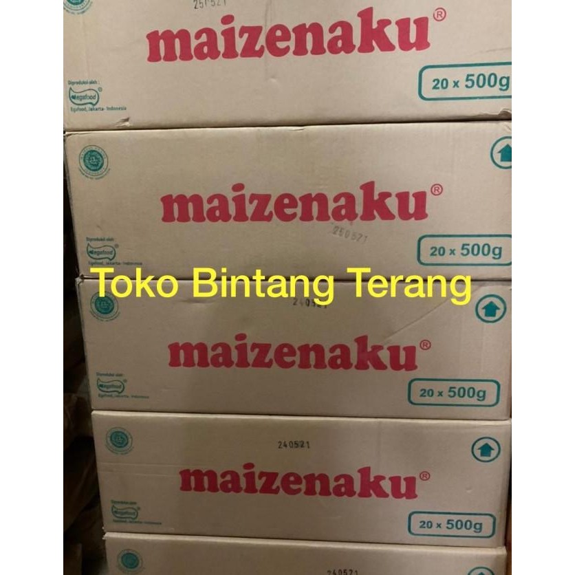 

Tepung Maizena Corn Starch Maizenaku 500Gr X 20 Pcs 1 Dus Karton 10 Kg New