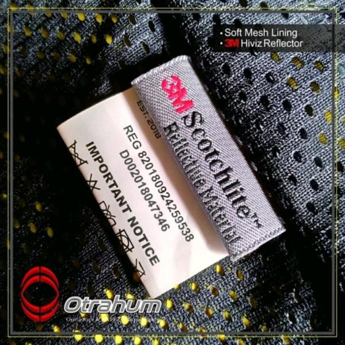 Rompi Parasut Hijau-Safety Vest ( Security,Lapangan. Proyek) JUMBO