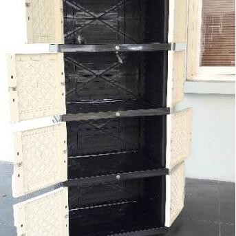 Lemari plastik aquose jumbo susun 4