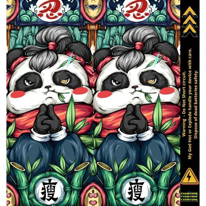 

Wrap* Markasdecal Pelindung Baterai Wrap 18650 Chinese Art Series Dan Pelapis Skin Stiker Garksin CUSTOM Gratis (2pcs)