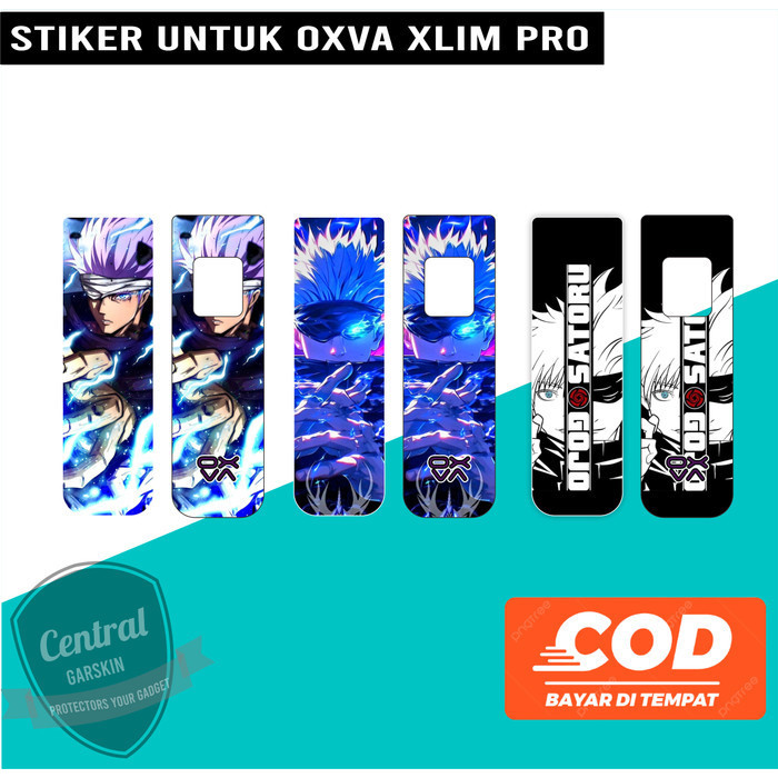 

Wrap* Oxva Xlim Pro Depan Belakang Dojo 01 Wrap Skin Stiker Garksin CUSTOM Gratis (2pcs)