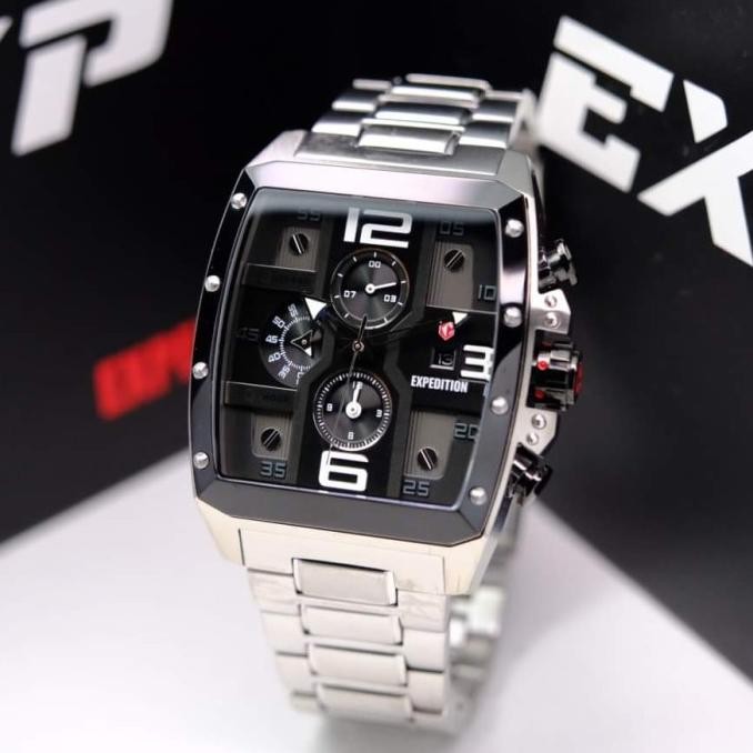 EXPEDITION E6636 E 6636 MAN SILVER BLACK JAM PRIA ORIGINAL