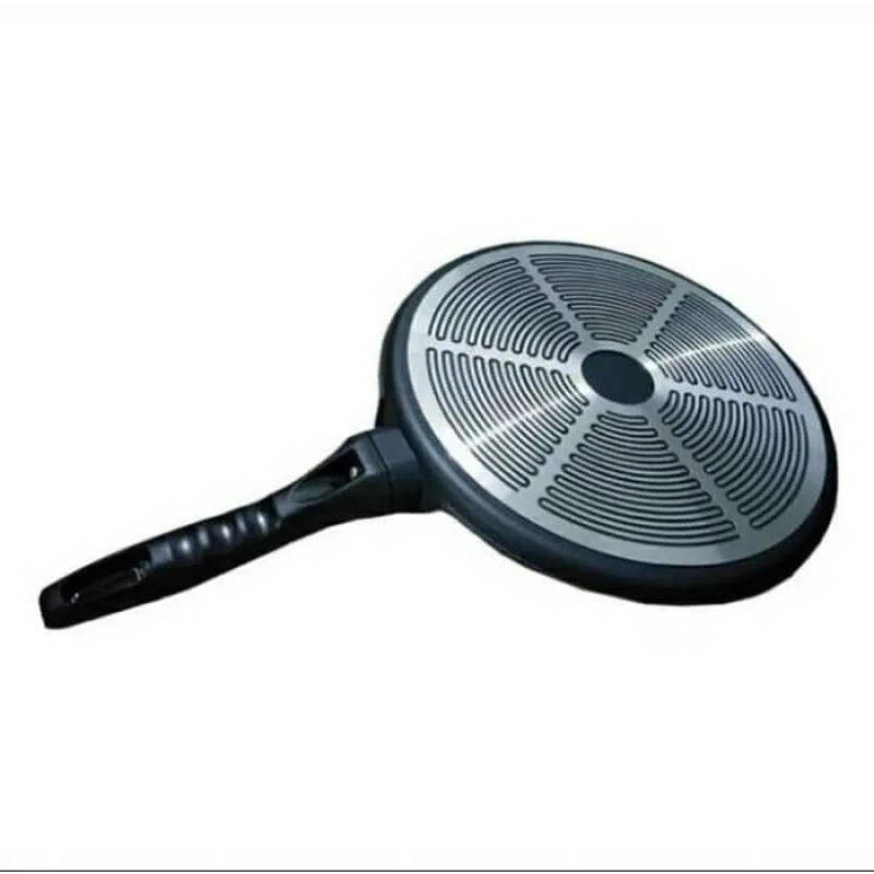 BARAKATI - Panggang Serbaguna Anti Lengket / ROUND Grill Pan / Alat Panggang Sosis / Pemanggang maka