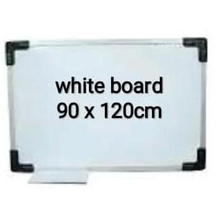 

TERBARU - white board-papan tulis gantung 90x120