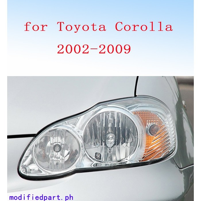 Penutup Lampu Depan untuk Toyota Altis 2002 2003 2004 2005 2006 2007 2008 2009/Penutup Lensa Transpa