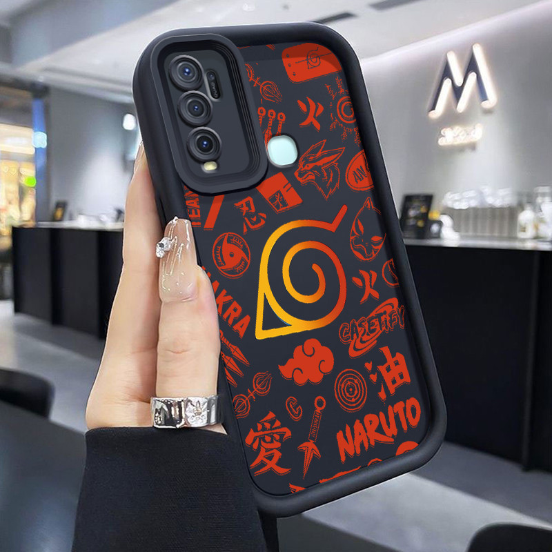 Casing Hp VIVO Y50 VIVO Y30 VIVO Y30i Case Casing IKON Jepang pola HP Kesing penutup pelindung silik