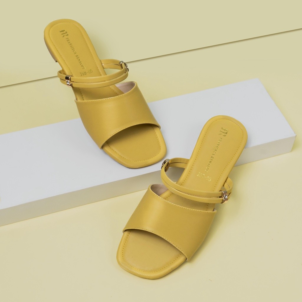 Fransisca Renaldy Sandal Slip On Wanita Size 36-40 Sandals Anti Slip JSB 05