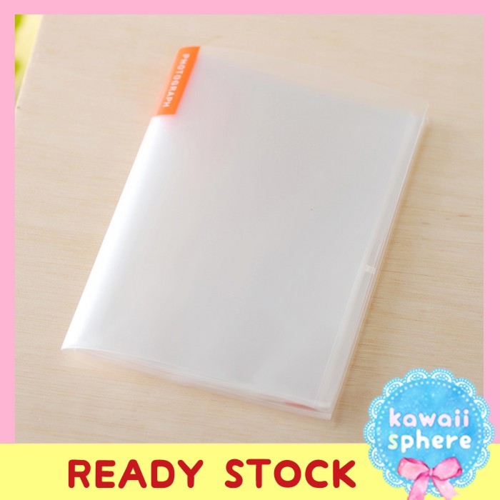 

Hobonichi Photo Album Album Foto Clear Transparent Ready Stock