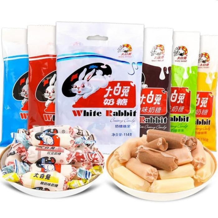 

(Halal) Permen Susu White Rabbit Creamy Candy White Rabbit 114Gr Berkualitas