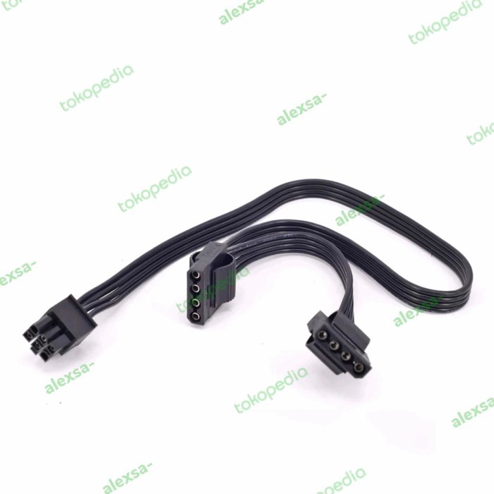 kabel modular 6 pin to molex psu thermaltake HEMAT