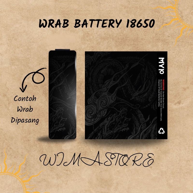 

Wrap* Stiker Wrap Baterai 18650 V2 Abstrak Untuk Melindungi 32 Wrap Skin Stiker Garksin CUSTOM Gratis (2pcs)