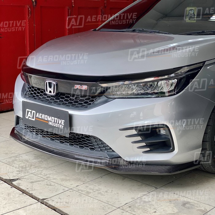 Bodykit lip depan Honda City Hatchback RS Gn5 carbon