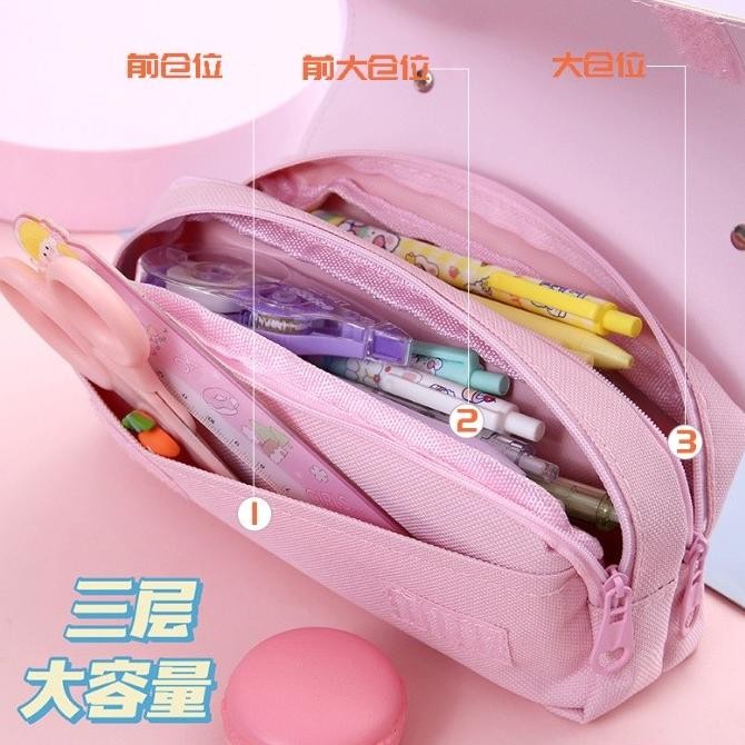 

Tempat Kotak Pensil Anak Perempuan Karakter 3D Timbul Imut Lucu NS
