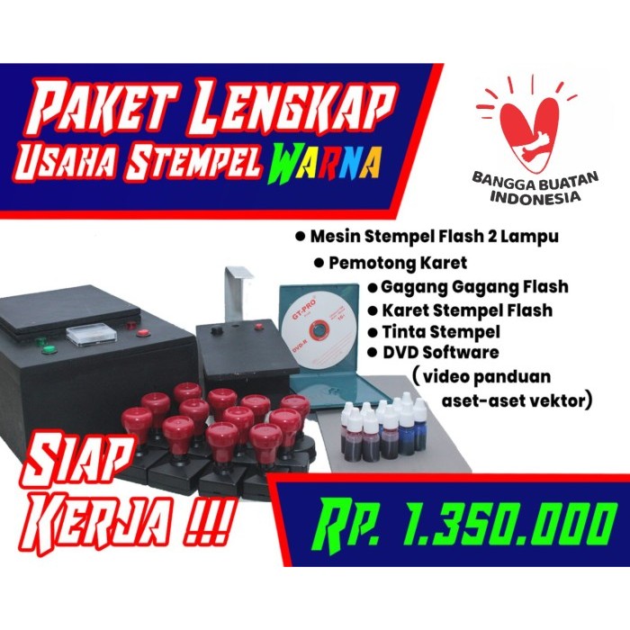 

Paket Usaha Mesin Stempel Lampu U
