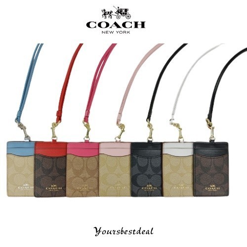 

Original Coach F65573 Lanyard / ID Crad Holder