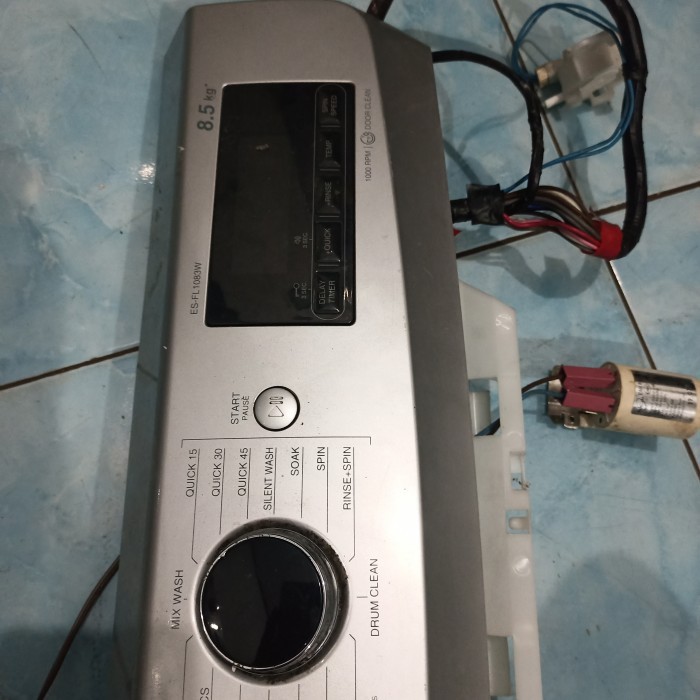 modul pcb mesin cuci sharp es_fl 1083w