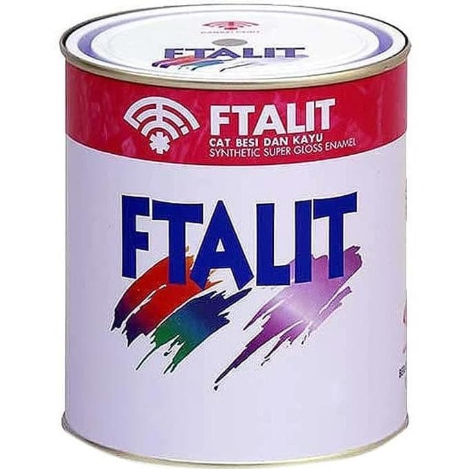 CAT FTALIT (5 KG) - CAT MINYAK UNTUK KAYU / BESI (SUPER WHITE / 731)