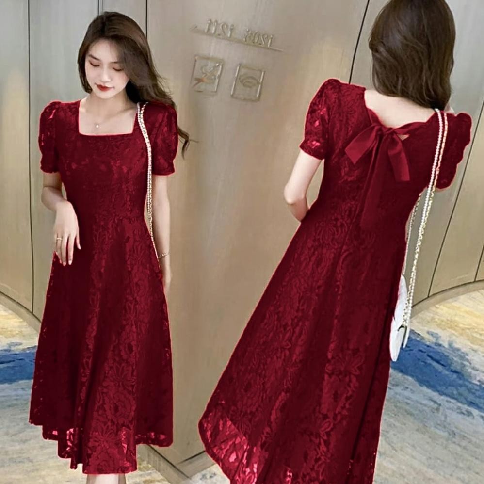 WTYU QWFASHION-DRESS CASUAL-DRESS NATAL TERBARU-DRESS WANITA TERBARU-DRESS REMAJA-GAUN NATAL