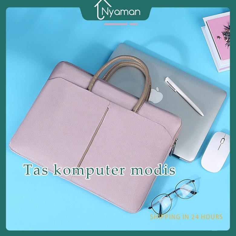 Tas tenteng laptop wanita Tas laptop waterproof Tas laptop Note book 13-14-15 inch Tas Laptop Wanita