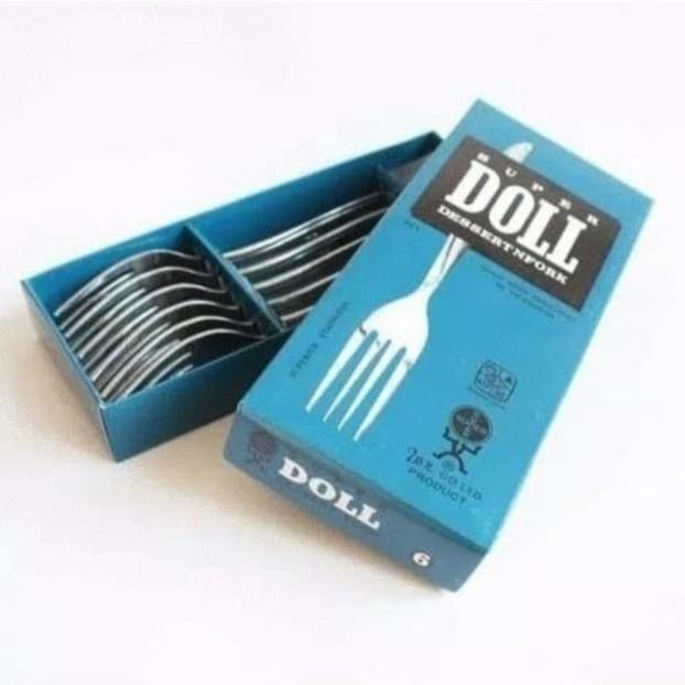Sendok Garpu Set Stainless Doll | Sendok Garpu Merk Doll