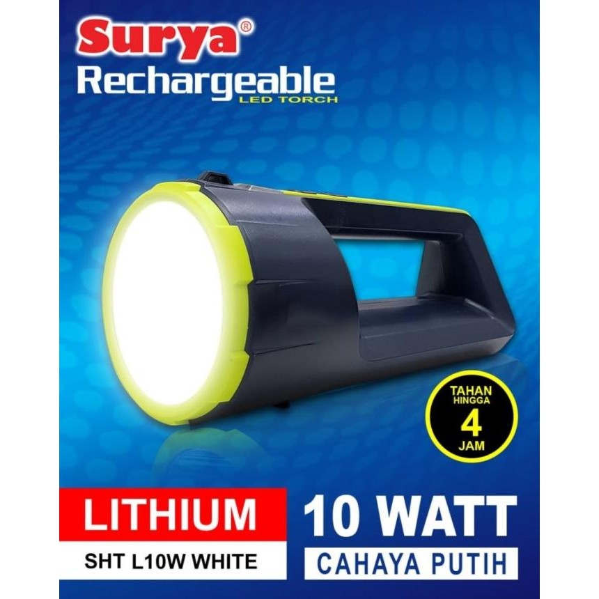 

TERSEDIA SENTER LAMPU LED SURYA SHT L10W 10 WATT