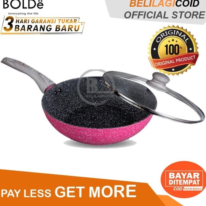 WOK WAJAN30 cm + GLASS LID