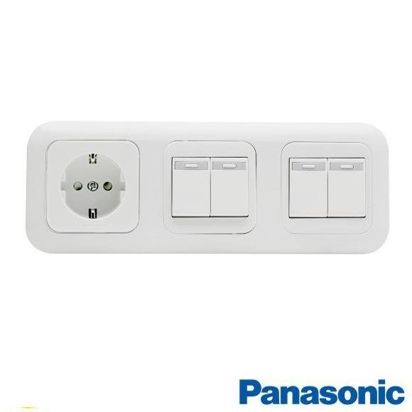 

TERSEDIA SAKLAR DOUBLE SERI + STOP PANASONIC WEJP 7823W + WEJ 5531 + WEJ 1121