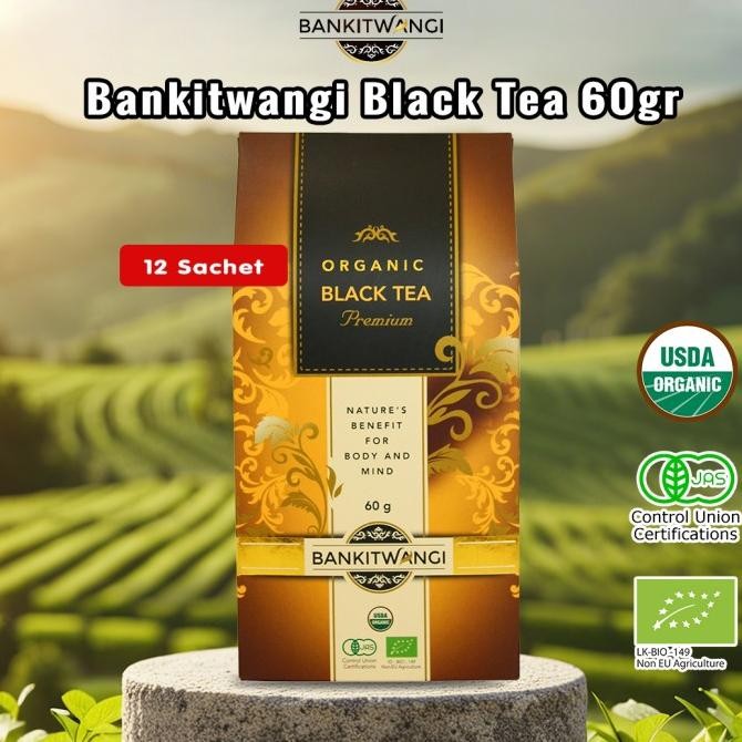 

TERMURAH Teh Organik || Teh Hitam ( Bankitwangi Organic Black Tea ) 60 gr