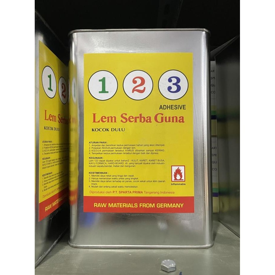 

TERMURAH - Lem kuning/ Lem 123 galon termurah