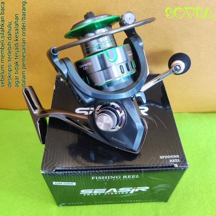 BEBAS ONGKIR - reel / gulungan pancing ikan ryobi seasir reels kualitas bagus