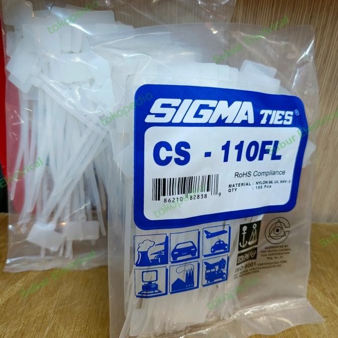 

HARGA DISC - label kabel ties SIGMA CS 110 FL