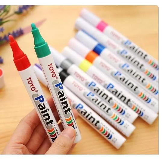 

Spidol Ban Mobil Motor TOYO Karet Car Tyre Paint Marker Toyo Permanen