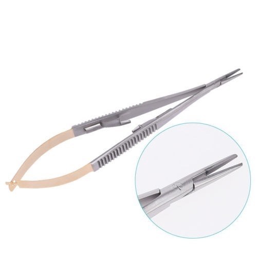 Dental Needle Holder With Lock Alat Bedah Gigi Dapat Di Autoclave