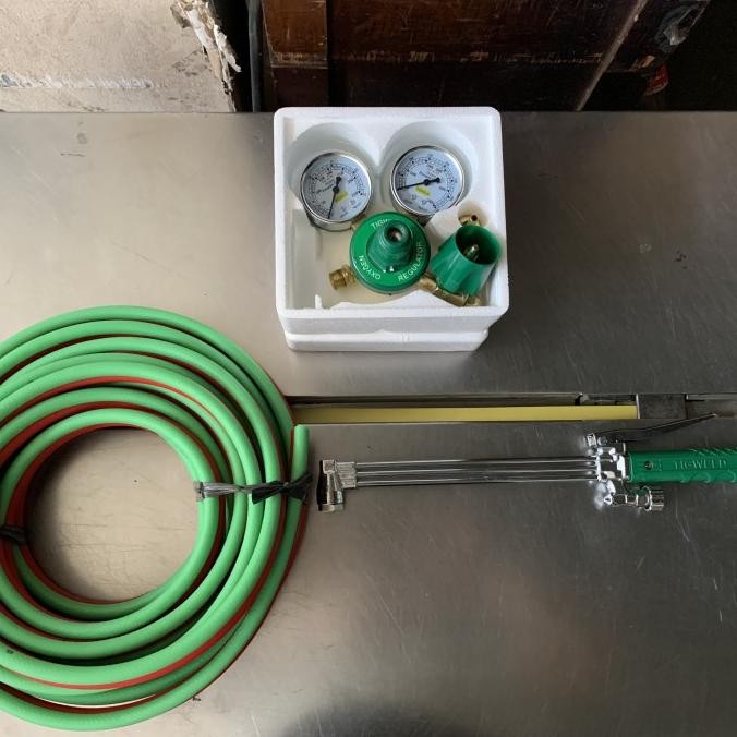 Paket Blender Las Potong + Regulator Oxygen + Selang Las Double  Ready