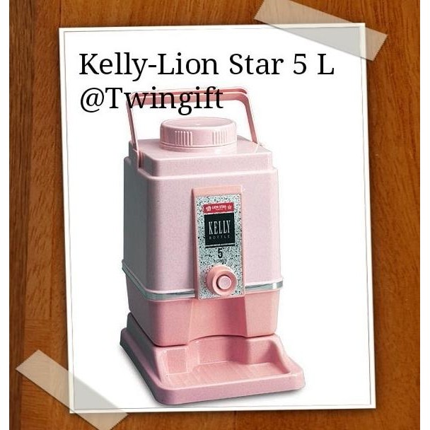 Tempat/dispenser air minum Kelly-Lion Star, 5Liter..