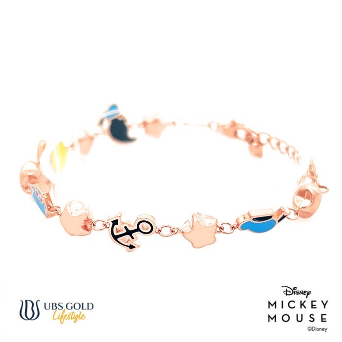 UBS Gold Gelang Emas Anak Disney Donald Duck - Agy0001 - 17K