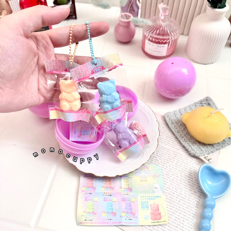 READY STO ni gummy bear gachapon squishy by Ibloom Japan