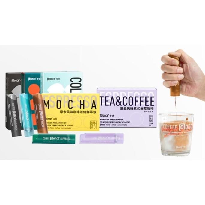 Nitrogen Coffee Shot @once / Coffee Liquid Instant (nitrogen BEST SELLER