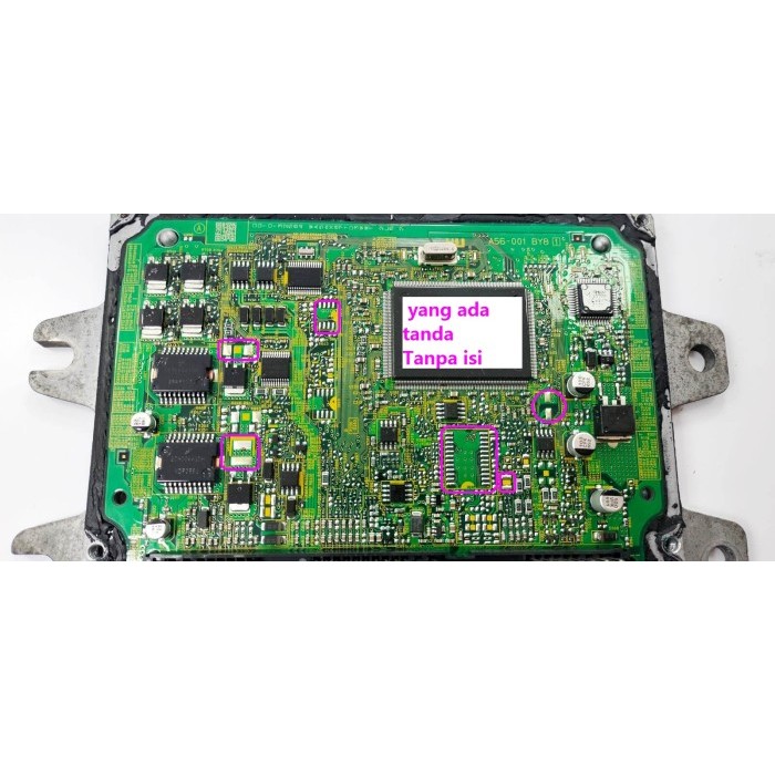 Bahan Ecu Nissan Iivina D16861GS March Evalia Xtrail nec ic driver ori