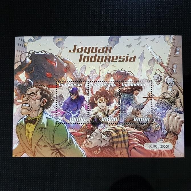 

Prangko/Perangko Indonesia. Ss Jagoan Indonesia. Seri Komik Original Dan Terpercaya