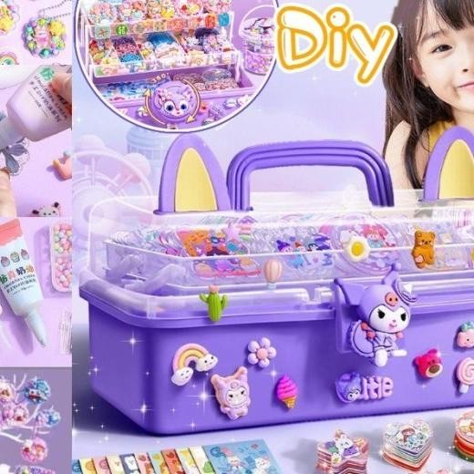 

Guka Set Box Diy Gantungan Kunci Kuro Hadiah Kado Mainan Anak Perempuan Gooka Keychain Akrilik Deco Lem Krim Lengkap