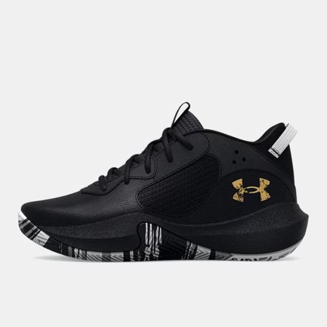 Sepatu Basket Anak Under Armour Lockdown 6 Ps Black Original