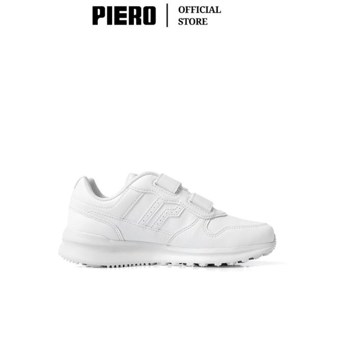 Piero Sepatu Sneakers Anak Jogger Jr-White PIE1000030