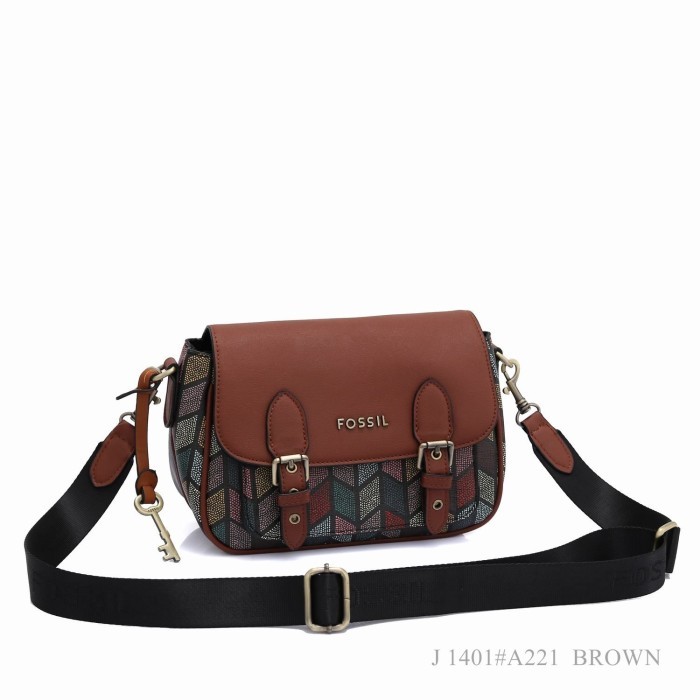 SALE FOSSIL FIELD MESSENGER BAG A221/TAS SELEMPANG WANITA IMPORT BRANDED