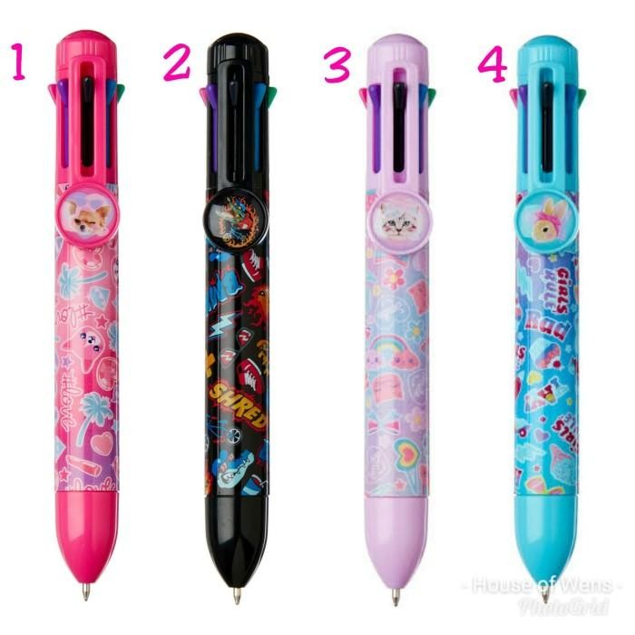 

Smiggle Stylin Rainbow Pen - Pulpen Warna Smiggle