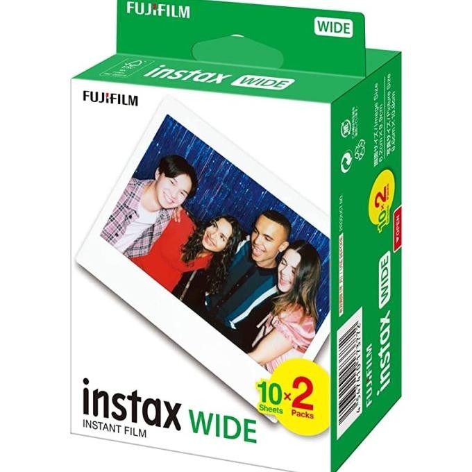 

TERSEDIA FUJIFILM INSTAX WIDE PAPER FILM ISI 20 POLAROID 20 SHEETS - 10 SHEETS