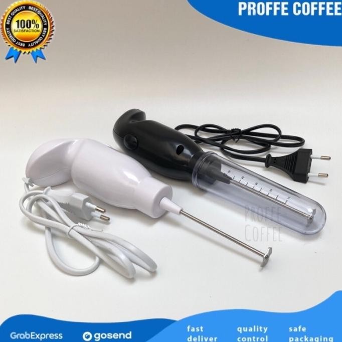milk frother listrik non spring Mixer pengaduk kopibubuk minuman gula BARU
