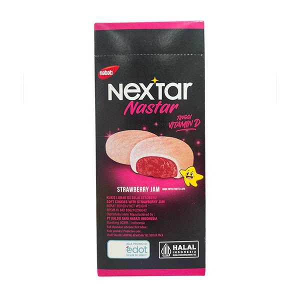 

NEXTAR COOKIES STRAWBERRY 9 GR