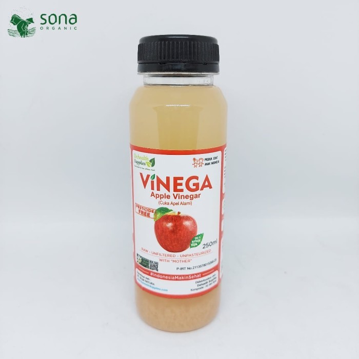 

PROMO Cuka apel alami/Apple Vinegar VINEGA/Vinega Cuka Apel 250ml