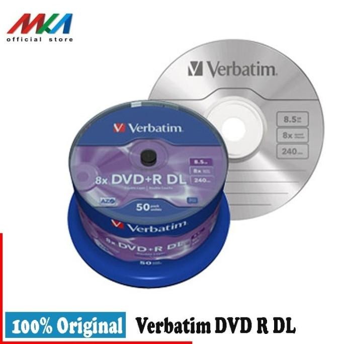 

TERSEDIA DVD+R DOUBLE LAYER 8.5GB 8X - 50 DISC SPINDLE #43758